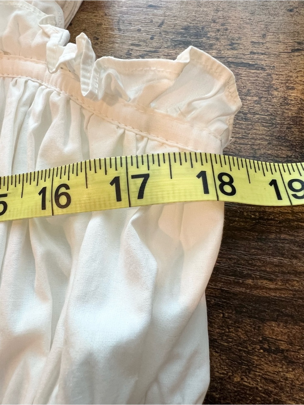 Altar’d State White Cotton Tiered Maxi Dress Pockets Cottagecore M - Picture 7 of 13